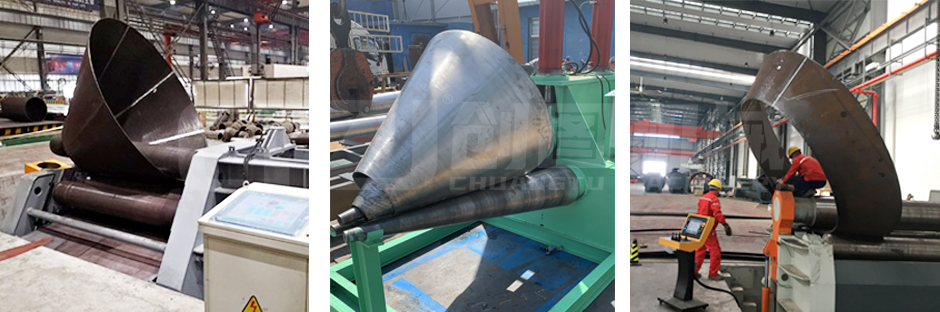 卷锥卷板机案例图 卷锥卷板机案例图